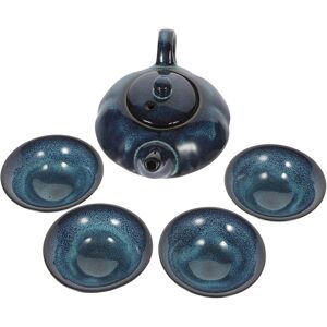 hbhkjs Teapot Set Chinese Tea Set 4 Cups Ceramic and Cups Tea Service for Daily Use hbhkjs Teapot Set Chinese Tea Set 4 Cups Ceramic and Cups Tea Service for Daily Use