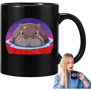 Unbranded (B) Small Ceramic Mug - Fun Pygmy Hippo Mug,Ceramic Drinkware Coffee Mug, Funny Unbranded (B) Small Ceramic Mug - Fun Pygmy Hippo Mug,Ceramic Drinkware Coffee Mug, Funny