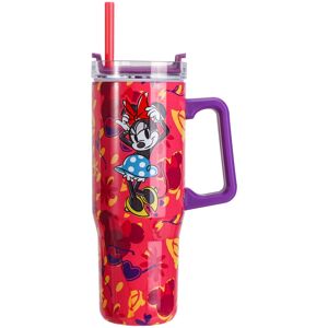 Disney Minnie Mouse 940mL/33oz Double Walled Vacuum Stainless Steel Tumbler Disney Minnie Mouse 940mL/33oz Double Walled Vacuum Stainless Steel Tumbler