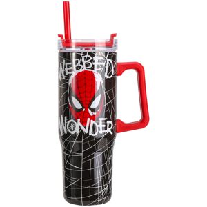 Disney Spiderman 940mL/33oz Double Walled Vacuum Stainless Steel Tumbler Disney Spiderman 940mL/33oz Double Walled Vacuum Stainless Steel Tumbler