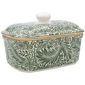 Lesser & Pavey Larkspur Butter Dish Fine China Multi Color Elegant Design for Butter Storage Lesser & Pavey Larkspur Butter Dish Fine China Multi Color Elegant Design for Butter Storage