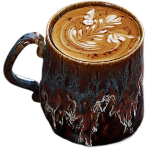 Unbranded (Blue) Kiln Coffee Mug - Large Ceramic Coffee Mug,Novelty Dishwasher and Microwa Unbranded (Blue) Kiln Coffee Mug - Large Ceramic Coffee Mug,Novelty Dishwasher and Microwa