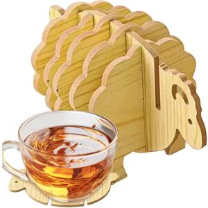 Unbranded Cute Coasters for Desk, Decorative Sheep Coasters, Cute Hot Dish Wooden Coaster, Unbranded Cute Coasters for Desk, Decorative Sheep Coasters, Cute Hot Dish Wooden Coaster,
