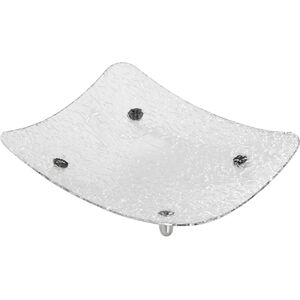 Unbranded (Transparent White) Serving Tray for Entertaining - Footed Fruit Dish,Household Unbranded (Transparent White) Serving Tray for Entertaining - Footed Fruit Dish,Household