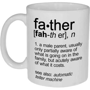 Unbranded (Style Five) Funny Father's Day Mug 350ml Large Capacity Mug Cup for Father's Unbranded (Style Five) Funny Father's Day Mug 350ml Large Capacity Mug Cup for Father's