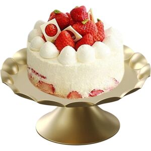 Unbranded (L) Round Metal Cake Holder,Gold Round Cake Stand Set - Dessert Table Stands and Unbranded (L) Round Metal Cake Holder,Gold Round Cake Stand Set - Dessert Table Stands and