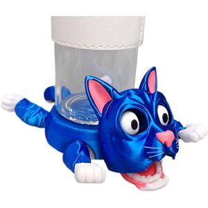 Unbranded (Blue) Cat Coasters for Drinks Fun Drink Coasters Cat Decor - Movable Limbs In Unbranded (Blue) Cat Coasters for Drinks Fun Drink Coasters Cat Decor - Movable Limbs In