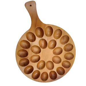 Kopinma Wood Deviled Egg Platter and Charcuterie Board Thicken Tray Countertop Refrigera Kopinma Wood Deviled Egg Platter and Charcuterie Board Thicken Tray Countertop Refrigera