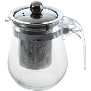 Kopinma 350mL Heat-resistant Clear Glass Teapot Stainless Steel Infuser Flower Tea Pot Kopinma 350mL Heat-resistant Clear Glass Teapot Stainless Steel Infuser Flower Tea Pot