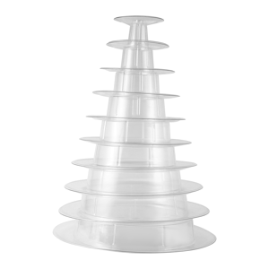 merkloos 10 Tier Tower Macaron Macaron Display Stand Round Cake Stand merkloos 10 Tier Tower Macaron Macaron Display Stand Round Cake Stand