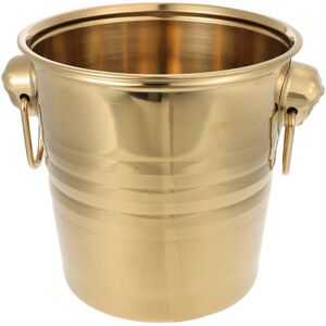 Kricely (As show, One size) 1PC 3L Stainless Steel Ice Bucket Thick Tiger Head Ice Bucke Kricely (As show, One size) 1PC 3L Stainless Steel Ice Bucket Thick Tiger Head Ice Bucke