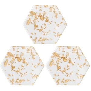 Kricely (As show, One size) 3pcs Household Coasters Coffee Cup Coasters Desktop Acrylic Kricely (As show, One size) 3pcs Household Coasters Coffee Cup Coasters Desktop Acrylic