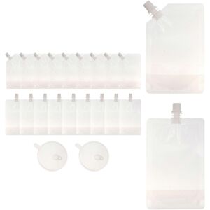 Kricely (As show, One size) 1 Set of Plastic Beverage Bags Disposable Juice Bags Portabl Kricely (As show, One size) 1 Set of Plastic Beverage Bags Disposable Juice Bags Portabl