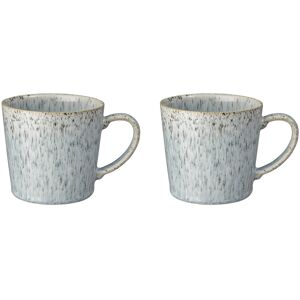 Denby - Halo Speckle Coffee Mug Set of 2?390ml Reactive Glaze Stoneware Ceramic Denby - Halo Speckle Coffee Mug Set of 2?390ml Reactive Glaze Stoneware Ceramic