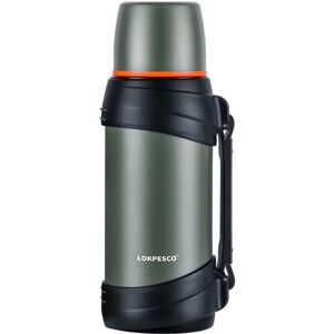 LOKPESCO Large Coffee Flask for Hot and Cold Drinks 2L/70oz, Stainless Steel Vac LOKPESCO Large Coffee Flask for Hot and Cold Drinks 2L/70oz, Stainless Steel Vac