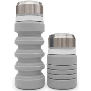 Unbranded Suck UK Collapsible Water Bottle Reusable Drinks Bottle Travel Mug 500ml Gy Unbranded Suck UK Collapsible Water Bottle Reusable Drinks Bottle Travel Mug 500ml Gy