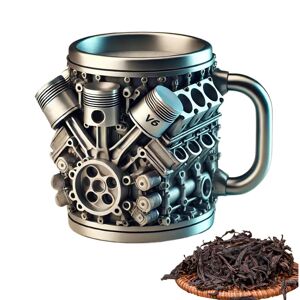 Unbranded (All) Mechanic Coffee Tumbler, Creative Mug - 300 ml Creative Coffee Cup for Dri Unbranded (All) Mechanic Coffee Tumbler, Creative Mug - 300 ml Creative Coffee Cup for Dri