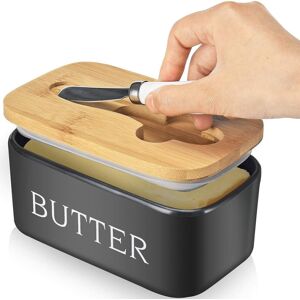 yao96266 Butter Dish With Lid And Knife, Ceramic Butter Dish For For Butter, Nuts, Cheese yao96266 Butter Dish With Lid And Knife, Ceramic Butter Dish For For Butter, Nuts, Cheese