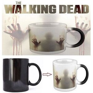 Unbranded Walking Dead Zombies Ceramics Heat Sensitive Color Changing Coffee Tea Cup Mug Unbranded Walking Dead Zombies Ceramics Heat Sensitive Color Changing Coffee Tea Cup Mug