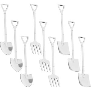 umærket 9 Pieces Shovel Spoon Fork Shovel Coffee Spoon Shovel Handle Spoon umærket 9 Pieces Shovel Spoon Fork Shovel Coffee Spoon Shovel Handle Spoon