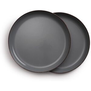 Barebones 8 Inch Salad Plate - Set of 2 Salad Plates - Enamelware Plates - Durab Barebones 8 Inch Salad Plate - Set of 2 Salad Plates - Enamelware Plates - Durab