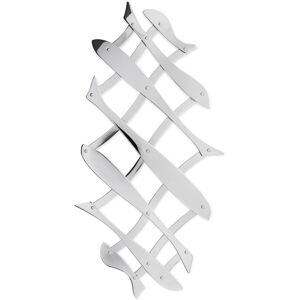 Alessi Pescher Extensible Trivet in 1810 Stainless Steel Mirror Polished Silver Alessi Pescher Extensible Trivet in 1810 Stainless Steel Mirror Polished Silver