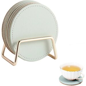 Unbranded (As show, One size) 6 pcs Round Coasters, Design Coasters, Bar Mats, Reusable an Unbranded (As show, One size) 6 pcs Round Coasters, Design Coasters, Bar Mats, Reusable an