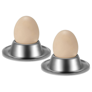 neznačkové 2 Pack,Stainless Steel Egg Cups for Hard Boiled Egg,Kitchen Display neznačkové 2 Pack,Stainless Steel Egg Cups for Hard Boiled Egg,Kitchen Display
