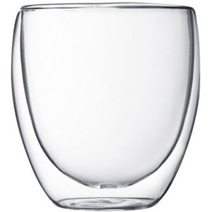 Bodum PAVINA Double Walled Thermo Glasses 0.25 L, 8 oz, Pack of 6 Bodum PAVINA Double Walled Thermo Glasses 0.25 L, 8 oz, Pack of 6