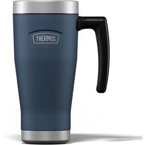 Thermos Icon Solent Navy Travel Mug (470ml) - 7hr Hot/22hr Cold Thermos Icon Solent Navy Travel Mug (470ml) - 7hr Hot/22hr Cold