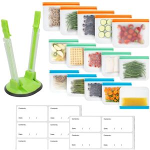 MHSEcoFriendly? Meal Prep Storage Kit ? 15 Reusable, Degradable Leakproof Freeze MHSEcoFriendly? Meal Prep Storage Kit ? 15 Reusable, Degradable Leakproof Freeze
