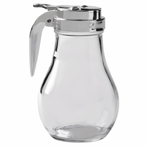Bez marki Syrup Dispenser, No Drip Glass Syrup Bottle for Maple Syrup Bez marki Syrup Dispenser, No Drip Glass Syrup Bottle for Maple Syrup