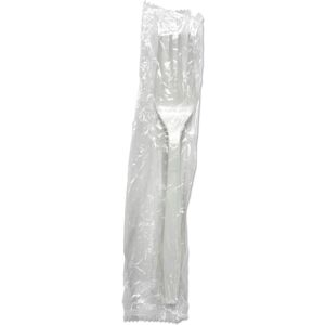 Unbranded 1000 Carton Fork Cutlery Heavyweight Wrapped Polypropylene Ref:MIW Unbranded 1000 Carton Fork Cutlery Heavyweight Wrapped Polypropylene Ref:MIW