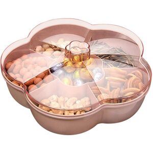 Unbranded Divided Snack Serving Tray for Party Serving Dishes with 6 Sections Unbranded Divided Snack Serving Tray for Party Serving Dishes with 6 Sections