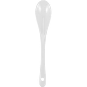 Bez marki 5PCS White Porcelain Egg Spoons Ceramic Spoons Coffee Dessert Spoon Bez marki 5PCS White Porcelain Egg Spoons Ceramic Spoons Coffee Dessert Spoon