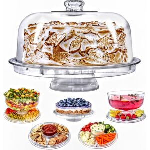 Unbranded (Plastic) Cake Stand, 6-in-1 Multi Purpose Plastic Modern Simple Cake Rack Picni Unbranded (Plastic) Cake Stand, 6-in-1 Multi Purpose Plastic Modern Simple Cake Rack Picni