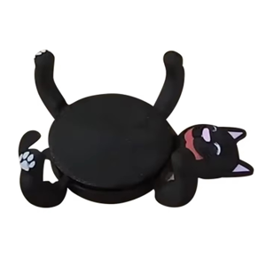 Semoic 3D Printed Lazy Cat Coasters - Novelty Cat-Shaped Semoic 3D Printed Lazy Cat Coasters - Novelty Cat-Shaped