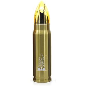 Unbranded (Gold, 500ml) Head Bullet Stainless Steel Vacuum Insulated Cup Office Portable B Unbranded (Gold, 500ml) Head Bullet Stainless Steel Vacuum Insulated Cup Office Portable B