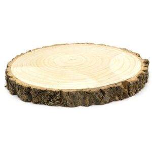 Carousel Home 31cm Wooden Tree Trunk Rustic Cake Stand Large Wedding Birthday Carousel Home 31cm Wooden Tree Trunk Rustic Cake Stand Large Wedding Birthday