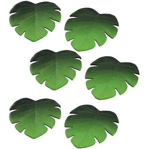 Unbranded For 6pc Tropical Artificial Palm Leaves Eva Coasters Cup Bowl Pad Mat Coffee Tea Unbranded For 6pc Tropical Artificial Palm Leaves Eva Coasters Cup Bowl Pad Mat Coffee Tea