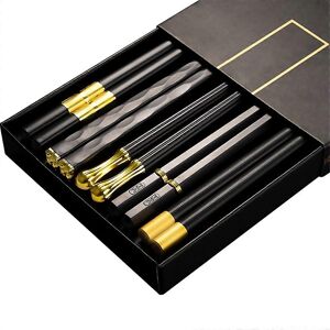 Unbranded For 5 Pairs Chopsticks Reusable Chopsticks Dishwasher Washable Non Unbranded For 5 Pairs Chopsticks Reusable Chopsticks Dishwasher Washable Non