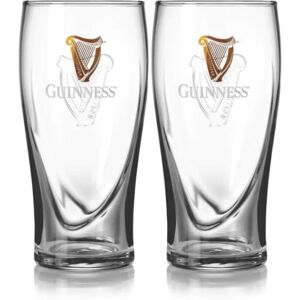 Guinness Official Pint Glass Set of 2, Classic Memorabilia (20 oz) Guinness Official Pint Glass Set of 2, Classic Memorabilia (20 oz)