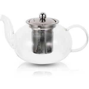 SOLUSTRE Loose Leaf Teapot Transparent Glass 1set SOLUSTRE Loose Leaf Teapot Transparent Glass 1set