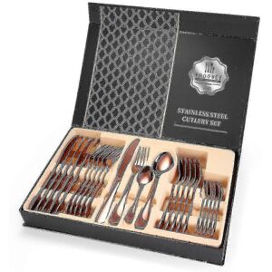 Unbranded (Rose Gold)24 Piece Stainless Steel Cutlery Set Unbranded (Rose Gold)24 Piece Stainless Steel Cutlery Set