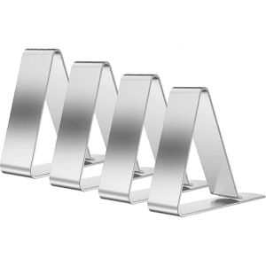 Unbranded Tablecloth Clip 4.5cm, 12 Pcs Adjustable Tablecloth Clips, Stainless Steel Table Unbranded Tablecloth Clip 4.5cm, 12 Pcs Adjustable Tablecloth Clips, Stainless Steel Table