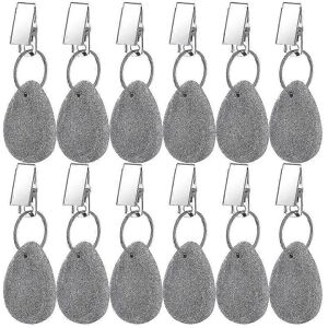 Unbranded Set of 12 teardrop tablecloth weights Unbranded Set of 12 teardrop tablecloth weights