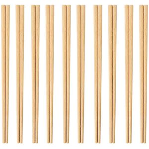 Unbranded (C) 10 Pairs Natural Wooden Japanese Chinese Chopsticks Non-slip High Temperatur Unbranded (C) 10 Pairs Natural Wooden Japanese Chinese Chopsticks Non-slip High Temperatur
