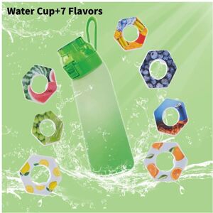 Unbranded (Green) Creative Air Up Water Bottle Tritan Taste Pod Fruit Fragrance Flavor Col Unbranded (Green) Creative Air Up Water Bottle Tritan Taste Pod Fruit Fragrance Flavor Col