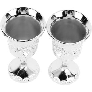 Unbranded 2pcs Vintage Metal Cocktail Glasses, Shatter-Resistant, Retro Style Unbranded 2pcs Vintage Metal Cocktail Glasses, Shatter-Resistant, Retro Style