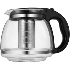 ABOOFAN 1pc 2000ml glass teapot with stainless steel filter, heat resistant ABOOFAN 1pc 2000ml glass teapot with stainless steel filter, heat resistant